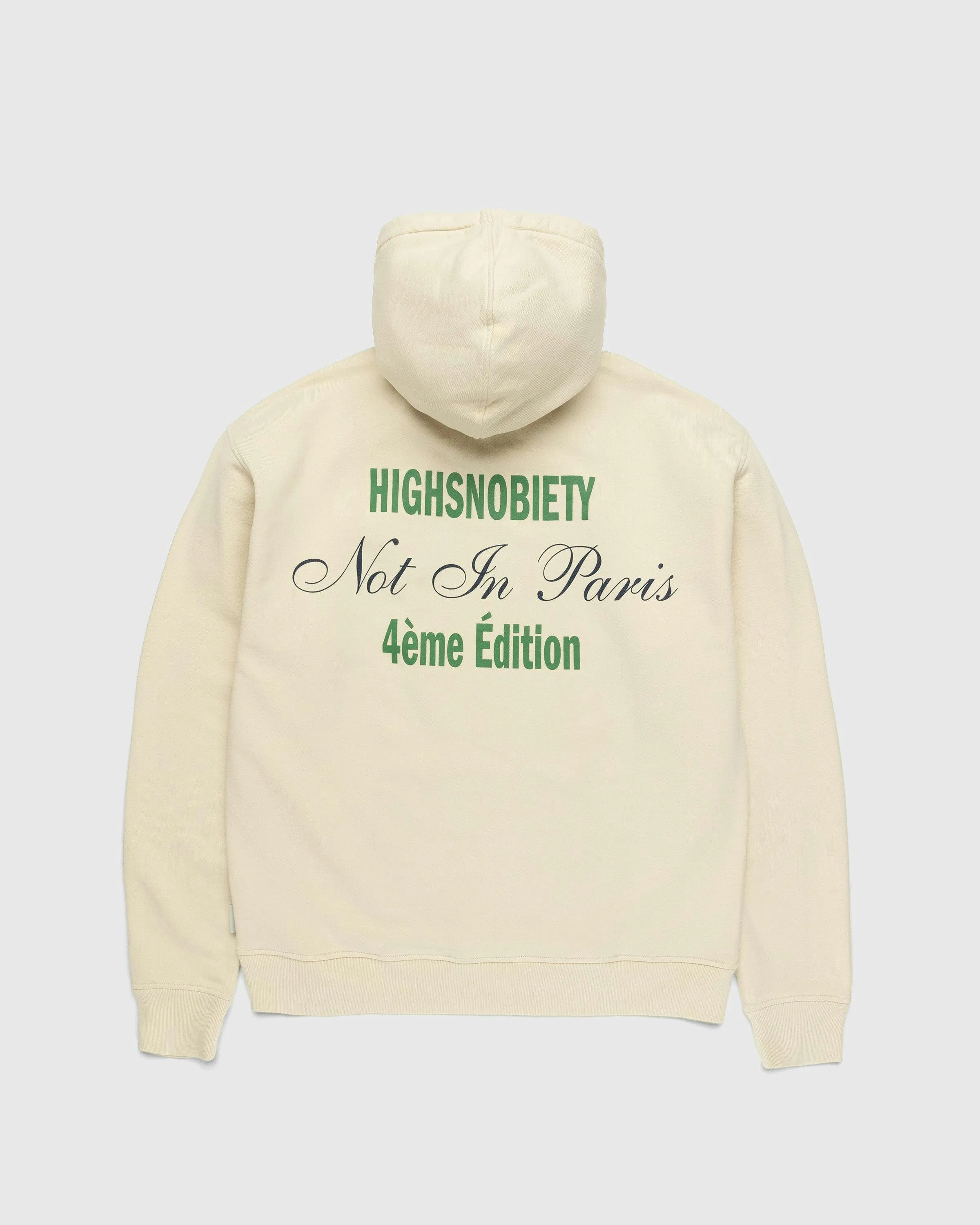 Highsnobiety – Not In Paris 4 Eiffel Tower Hoodie Eggshell | Highsnobiety Shop
