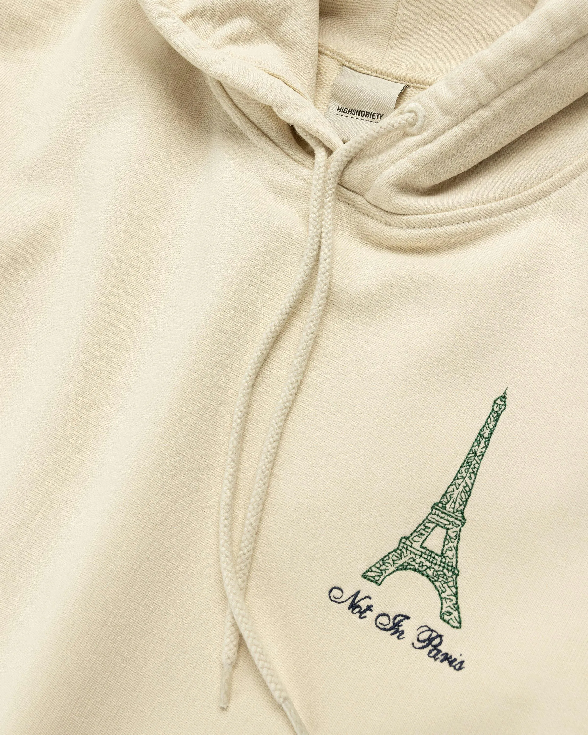 Highsnobiety – Not In Paris 4 Eiffel Tower Hoodie Eggshell | Highsnobiety Shop