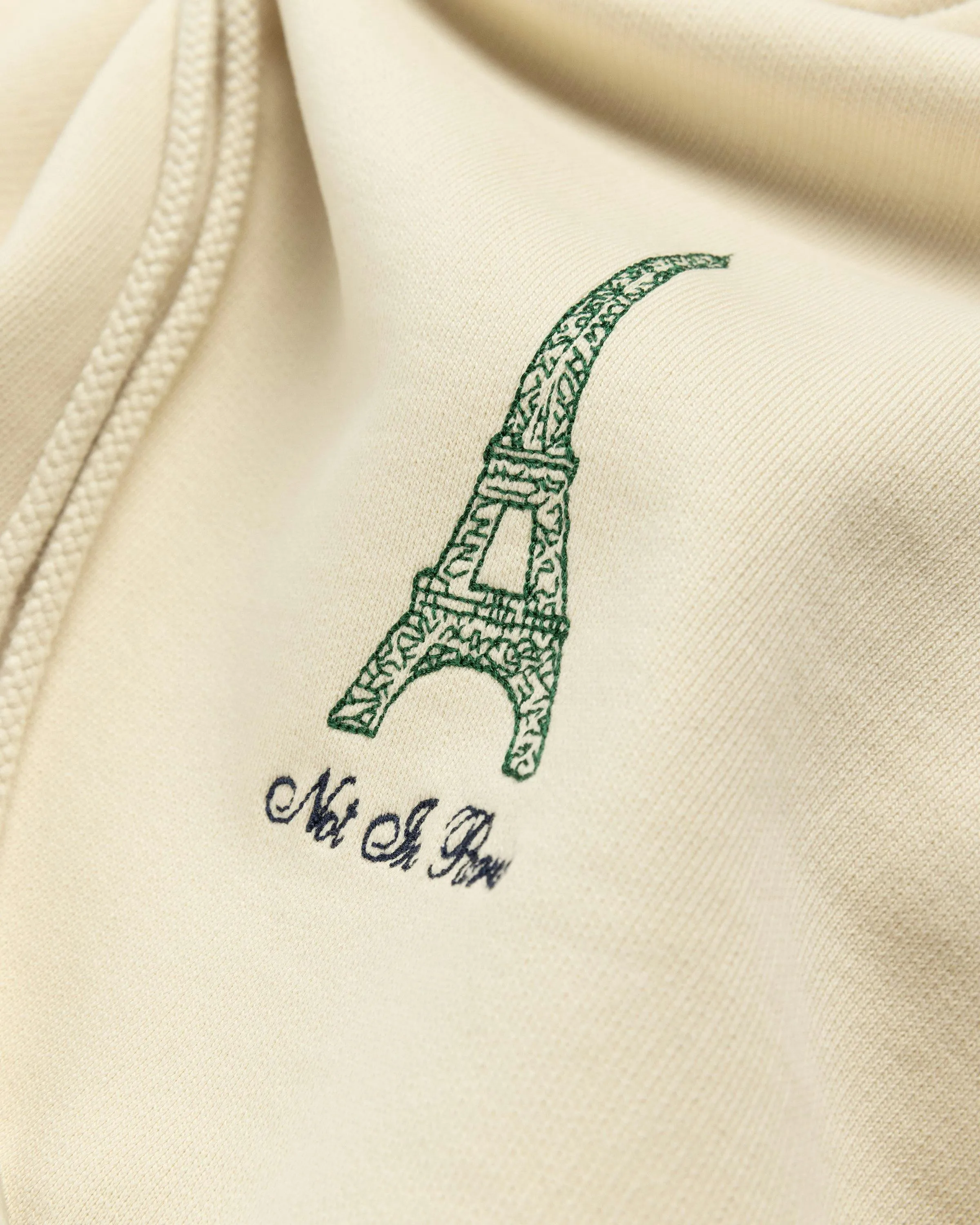 Highsnobiety – Not In Paris 4 Eiffel Tower Hoodie Eggshell | Highsnobiety Shop