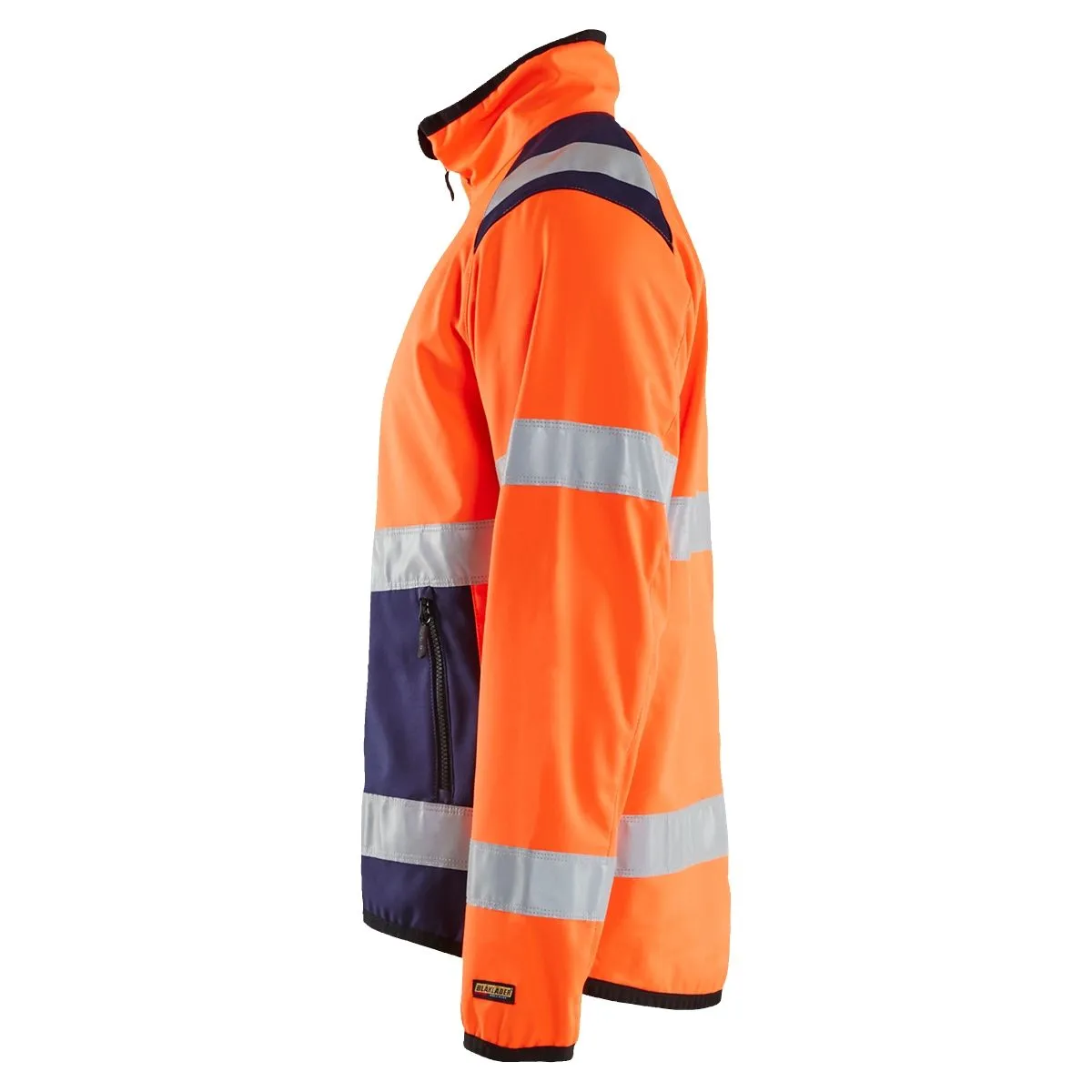 High Vis Softshell Jacket 4877 High Vis Rood/Zwart - Blåkläder