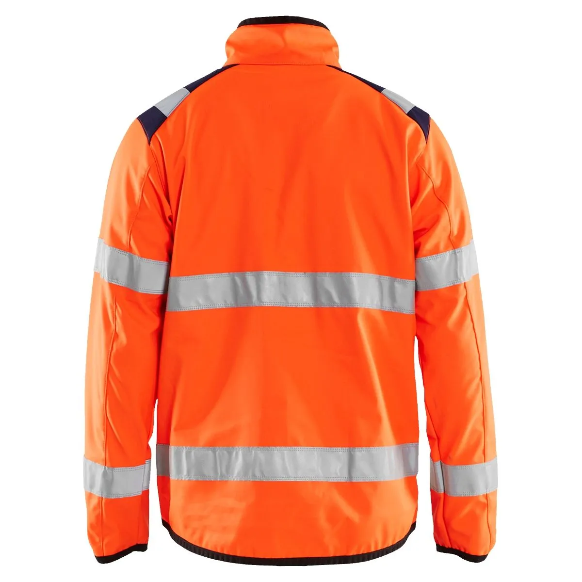 High Vis Softshell Jacket 4877 High Vis Rood/Zwart - Blåkläder