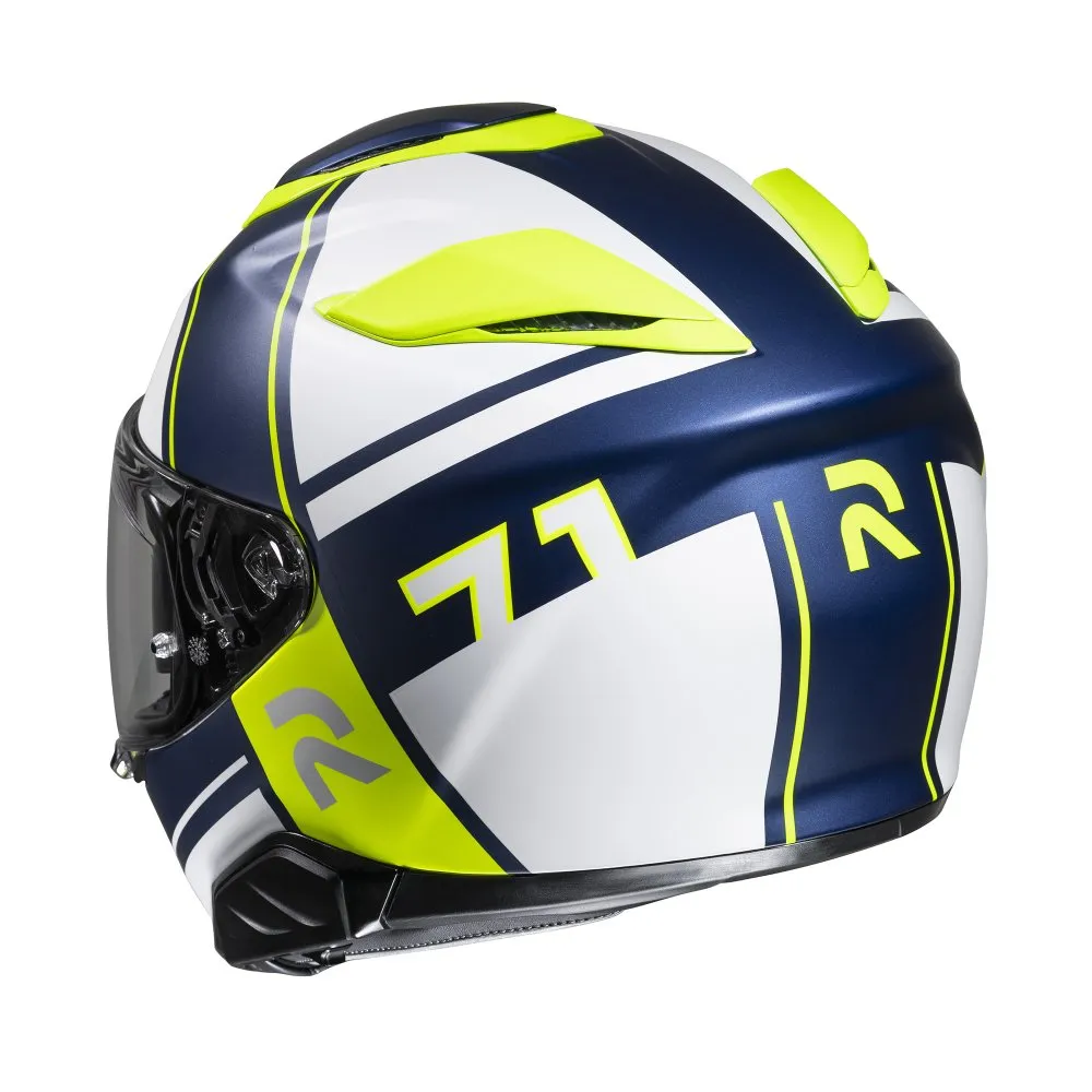 HJC RPHA 71 Zecha Helmet - Yellow