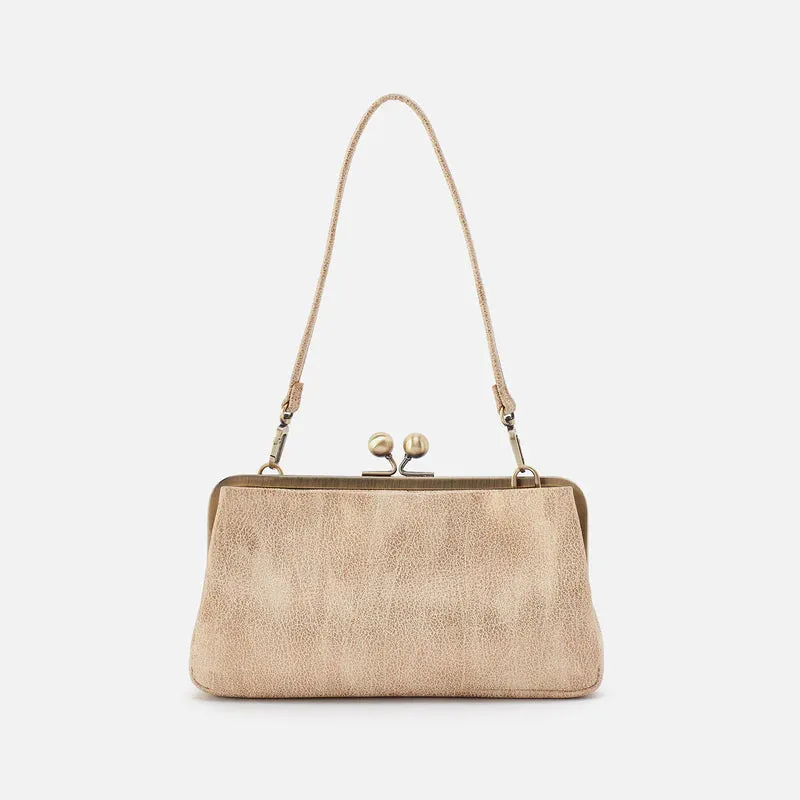 Hobo Lauren Frame Crossbody Gold Leaf
