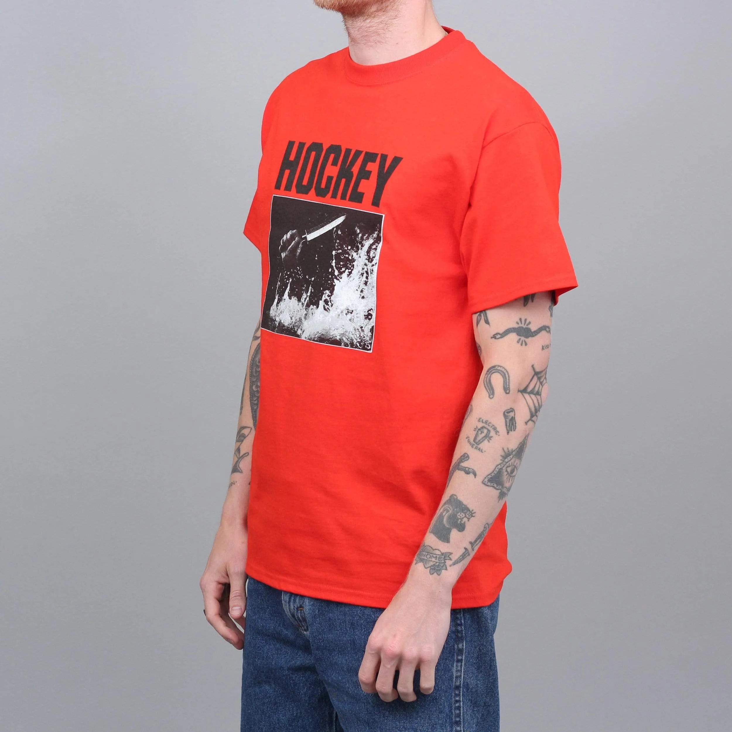 Hockey City Fear T-Shirt Fiery Red