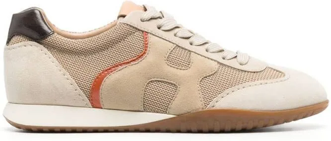 Hogan Rebel lace-up sneakers Neutrals