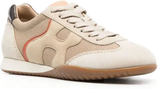 Hogan Rebel lace-up sneakers Neutrals