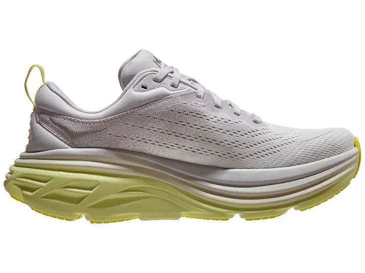 Hoka | Bondi 8 | Women's | Nimbus Cloud/Luminary Green