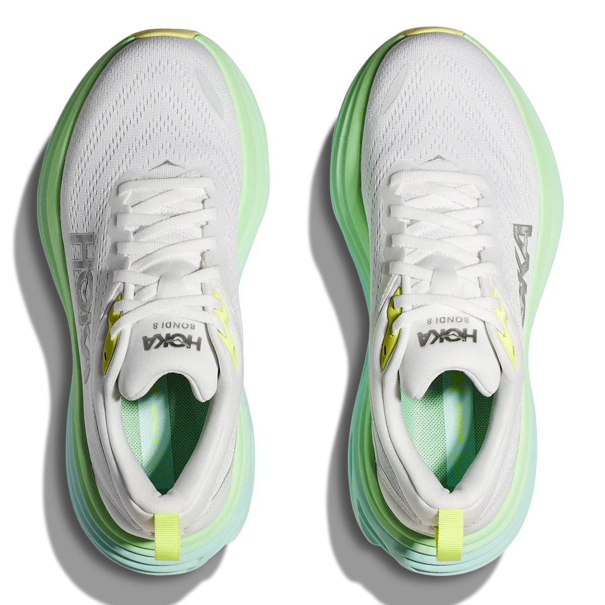 Hoka Bondi 8 - Blanc De Blanc - Sunlit Ocean