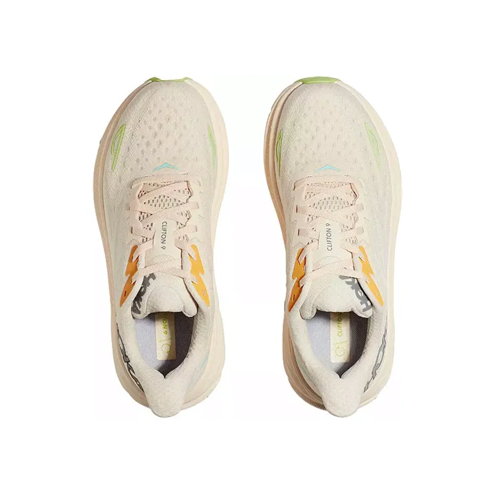 HOKA CLIFTON 9 VANILLA/ASTRAL - WOMENS