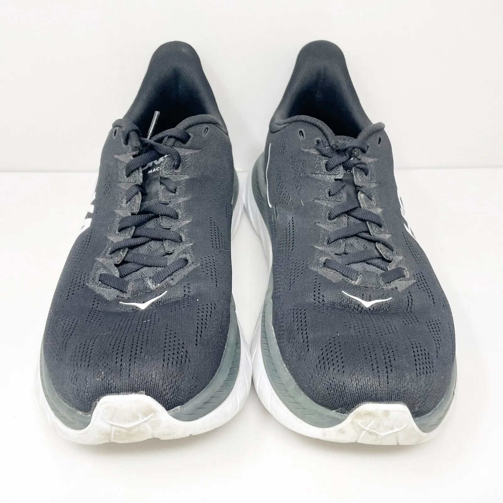 Hoka One One Mens Mach 4 1113528 BDSD Black Running Shoes Sneakers Size 9 D