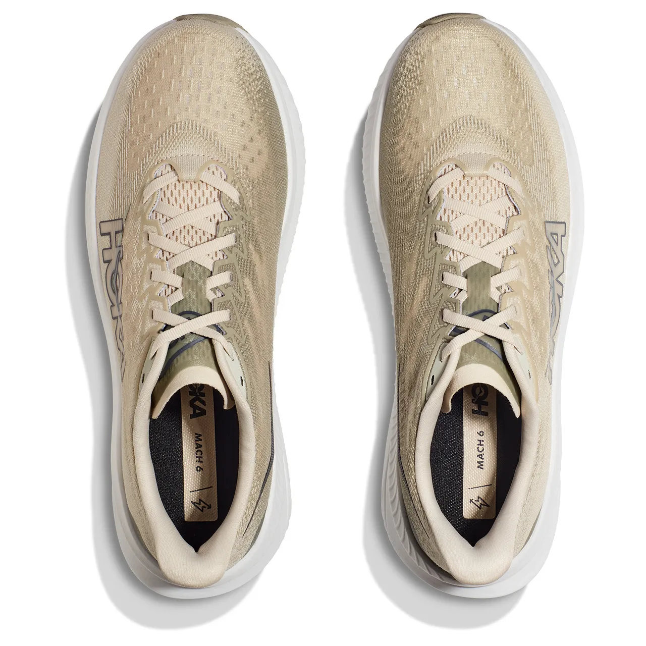 HOKA ONE ONE Men's Mach 6 - Oat / Barley (Medium Width)