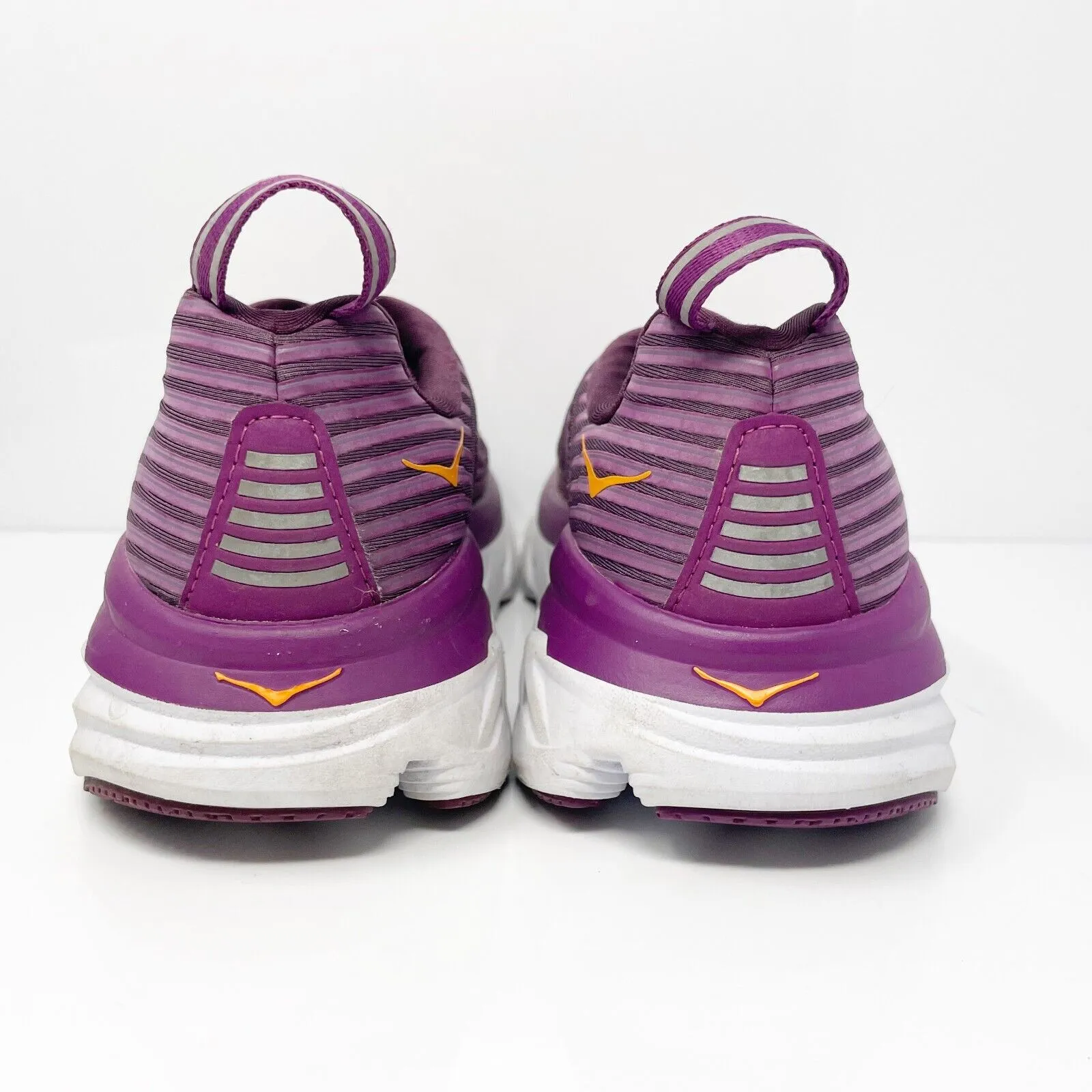 Hoka One One Womens Bondi 6 1019270 ADGJ Purple Running Shoes Sneakers Size 6.5
