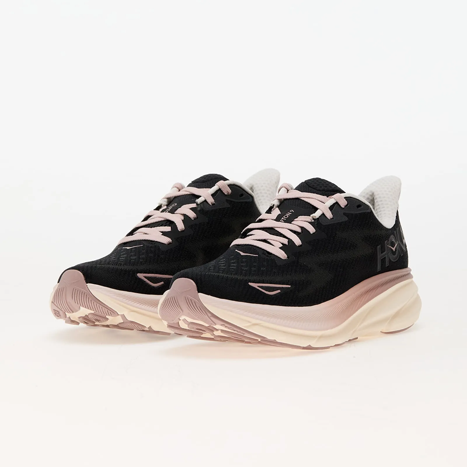 Hoka Women's Clifton 9 - Obsidian / Quartzite