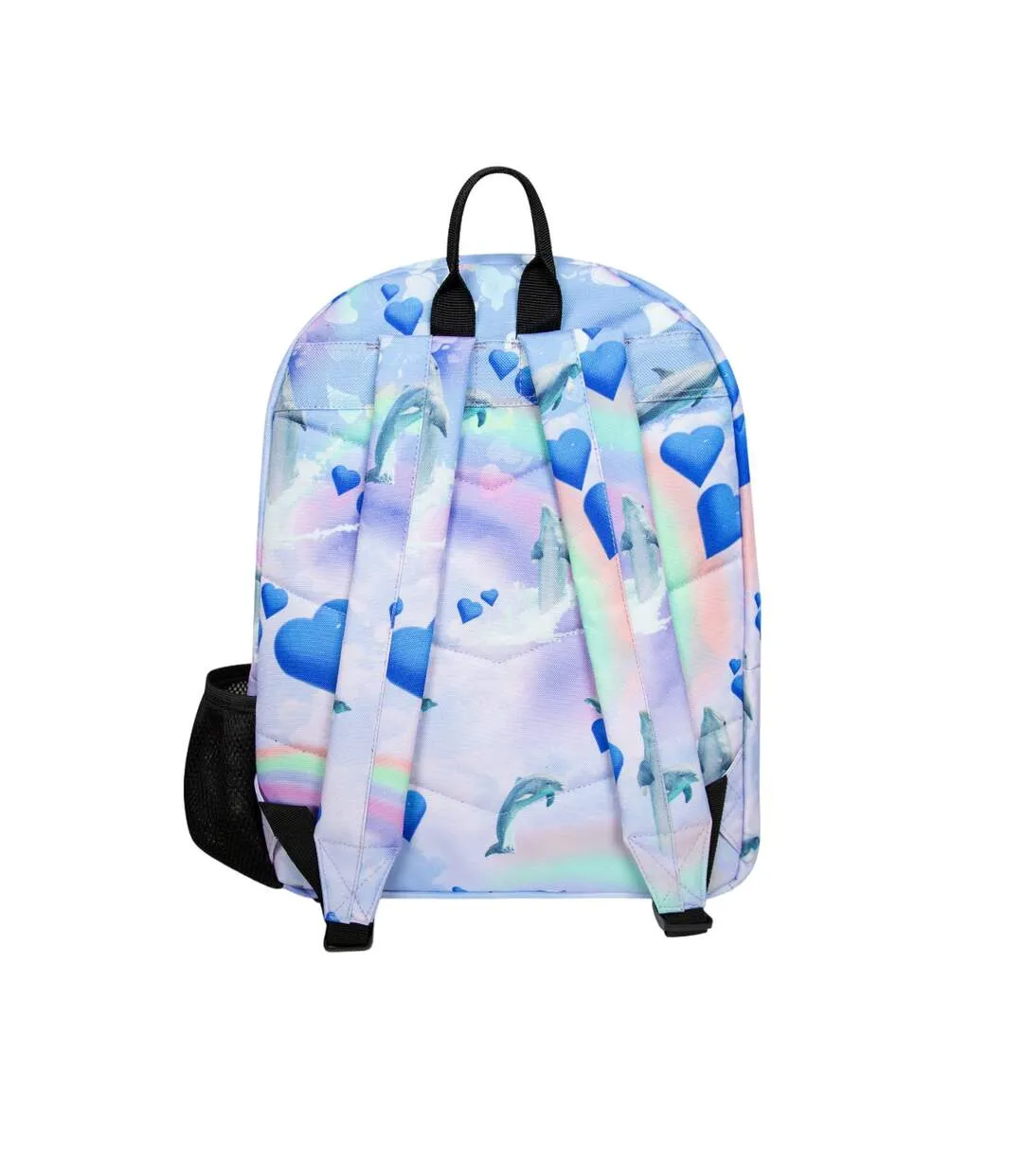 Holo rainbow dolphins backpack one size multicoloured Hype