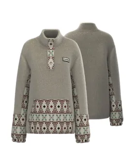 Hooey Women's 1/4 Snap Pullover