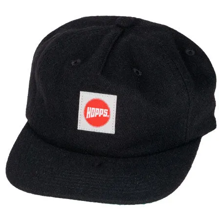 Hopps Label Wool Snap-Back Hat