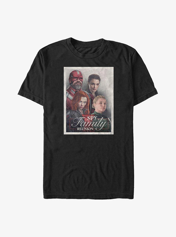Hot Topic Marvel Black Widow Family Of Spies T-Shirt