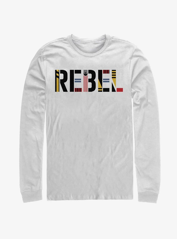 Hot Topic Star Wars: The Rise of Skywalker Rebel Simple Long-Sleeve T-Shirt