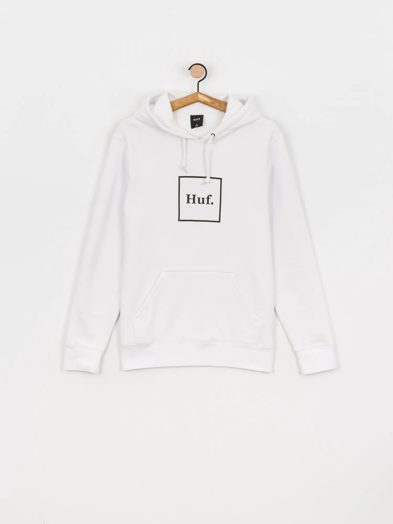 HUF Essentials Box Logo HD Hoodie (white)