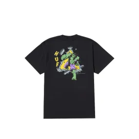 Huf x Marvel Hulk Triple Triangle S/S Tee Black TS01977