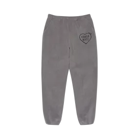 HUMAN MADE FLEECE PANTS - GREY