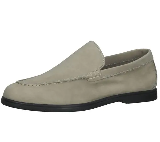 högl Damen Slipper Echtleder Pumps im Mokassin-Style 3-10 1202 5800 Hellgrau