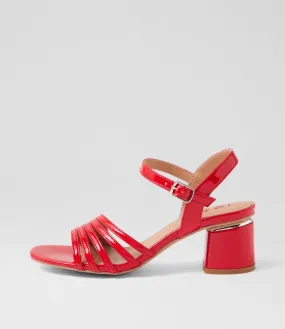 I LOVE BILLY Hophie Red Patent Pu Sandals