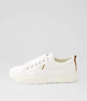 I LOVE BILLY Isaiah White Recycled Canvas Sneakers