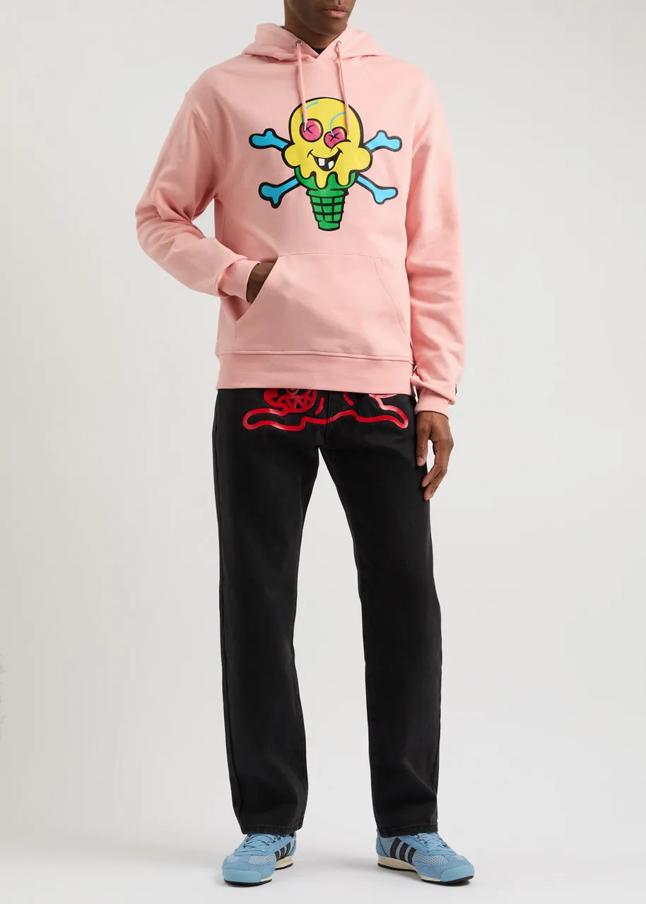 ICE CREAM Cones Bones hooded cotton sweatshirt -                         -                     -                