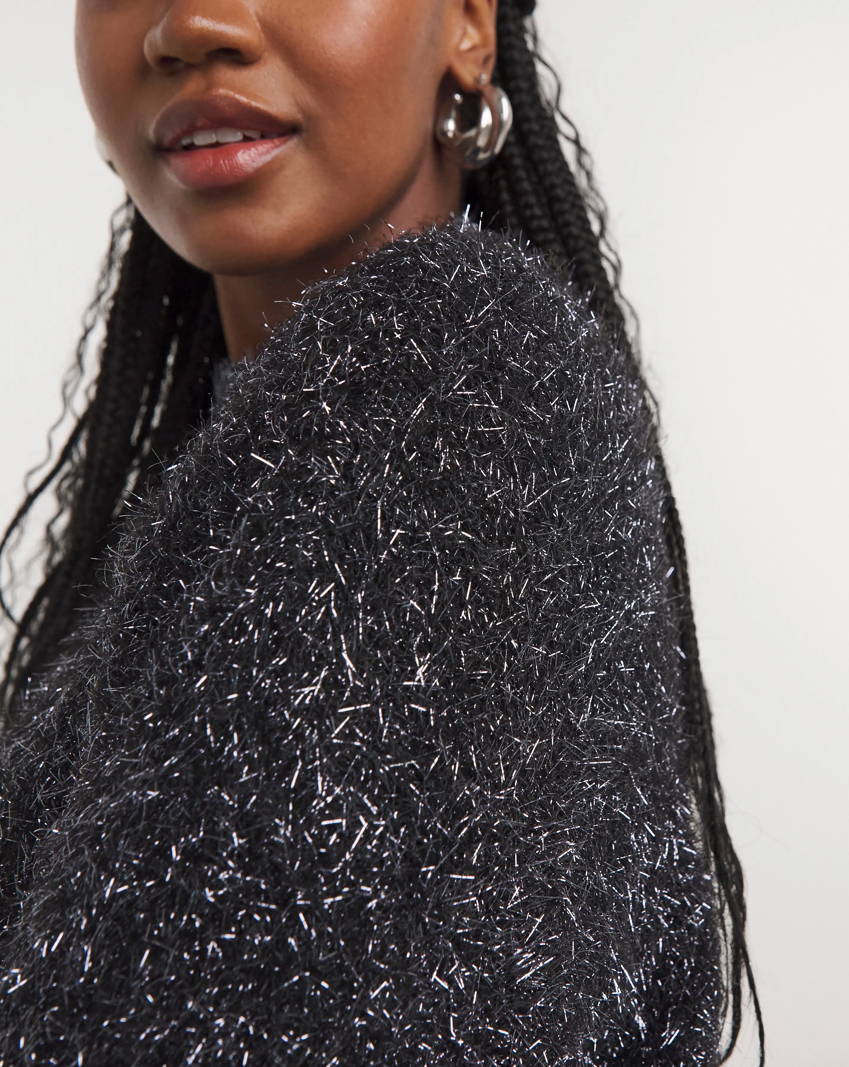 Ink Tinsel Jumper | Simply Be