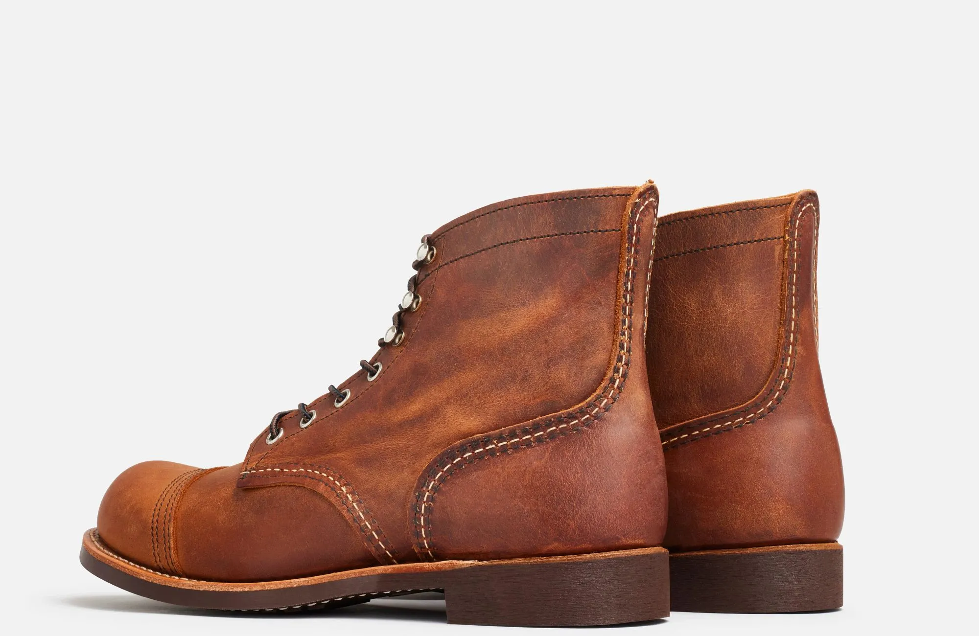 Iron Ranger Men's 6-Inch Boot in Copper Rough & Tough Leather     