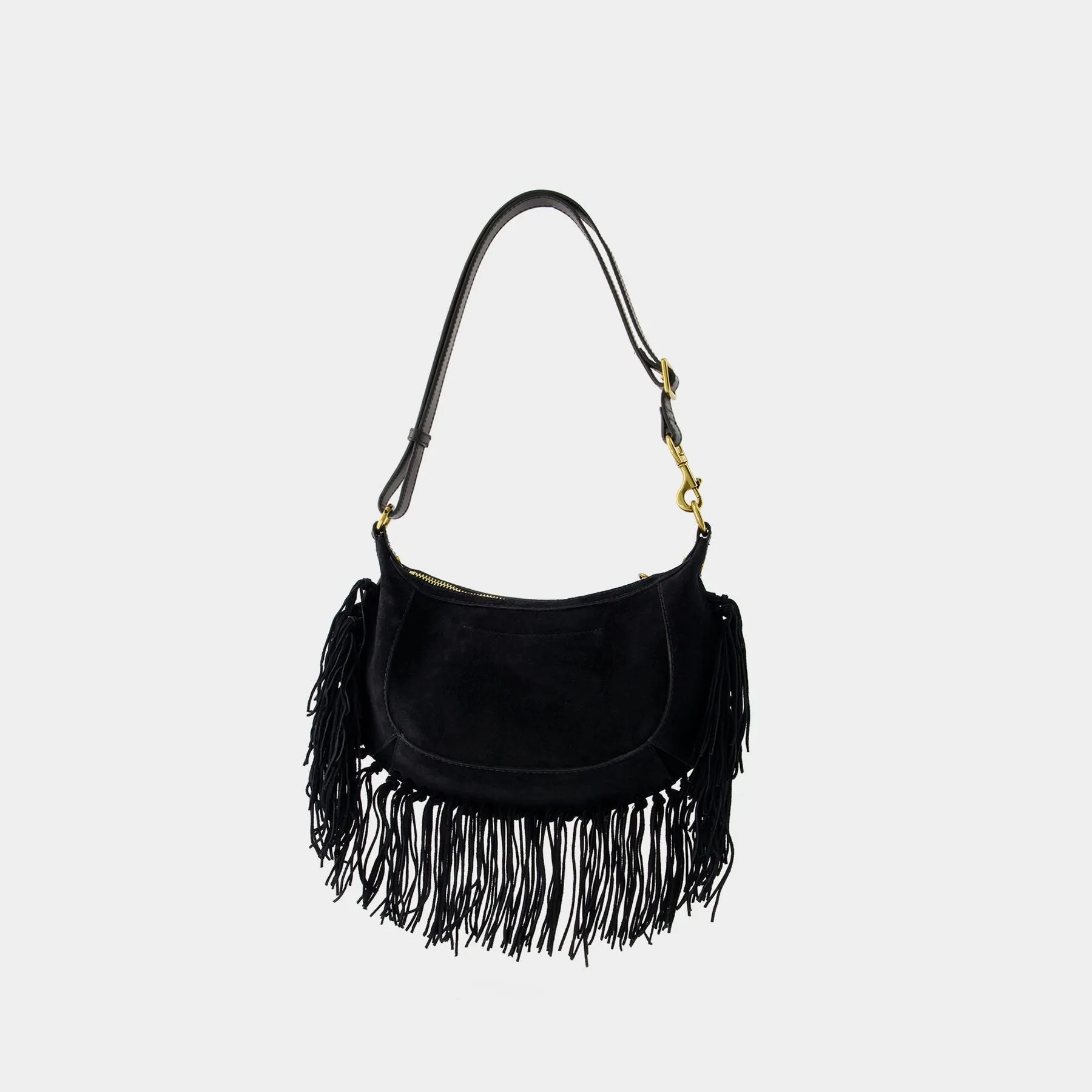 Isabel Marant  Oskan Moon Crossbody - Isabel Marant - Leather - Black