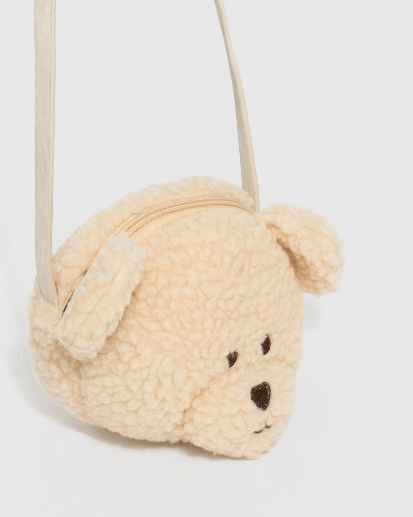 Ivory Teddy Kids Crossbody Bag