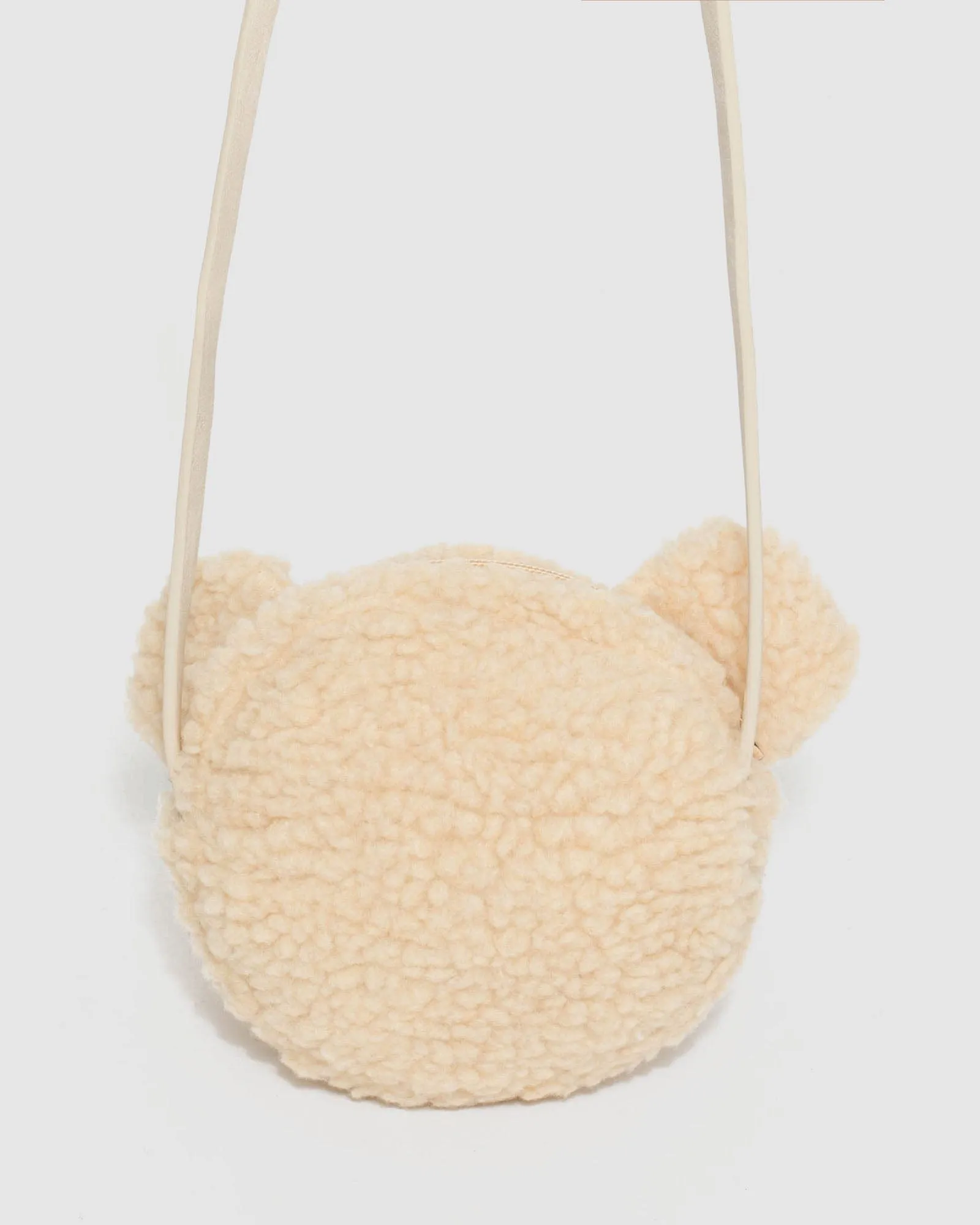 Ivory Teddy Kids Crossbody Bag