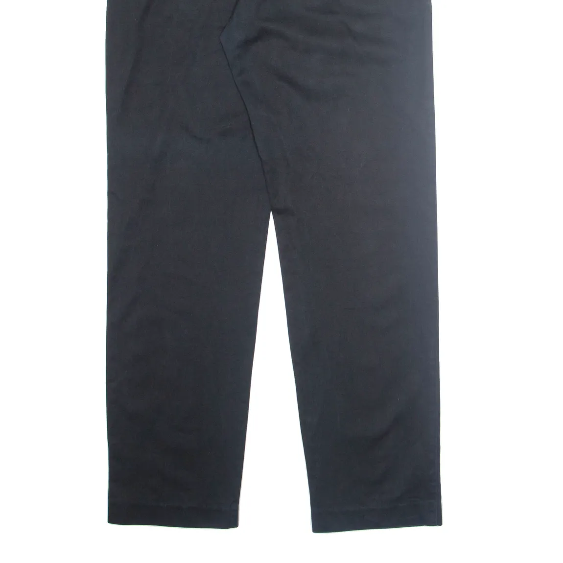 IZOD LACOSTE Chino Mens Trousers Black Regular Tapered W34 L31