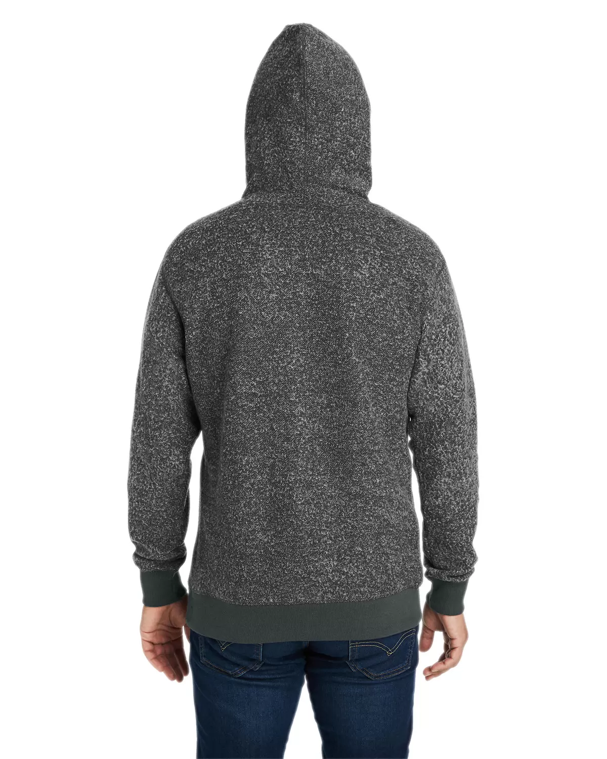 J America 8711 Aspen Fleece Hooded Sweatshirt SKU: 8711