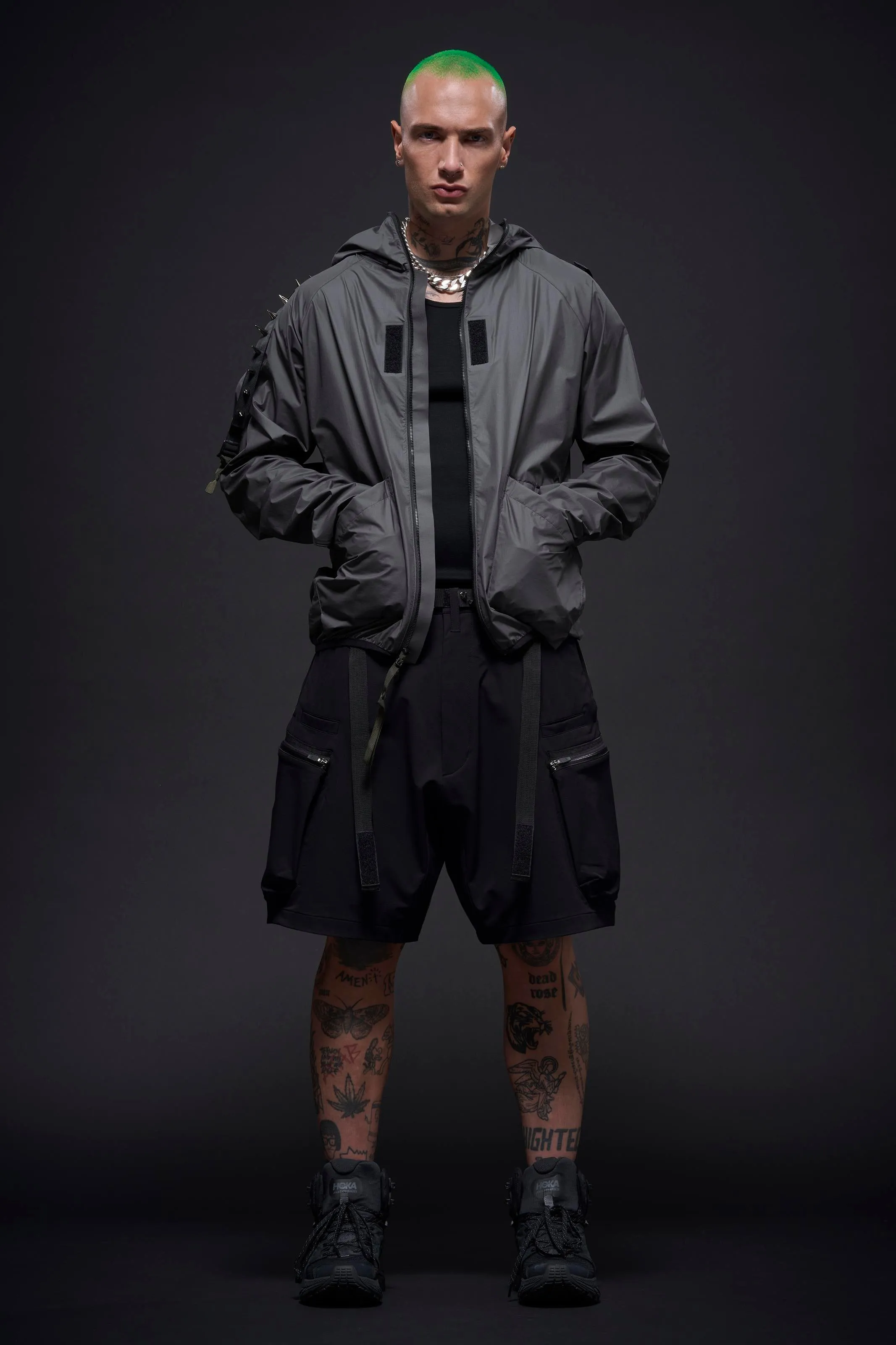 J118-WS Packable Windstopper Active Shell Jacket -Grey