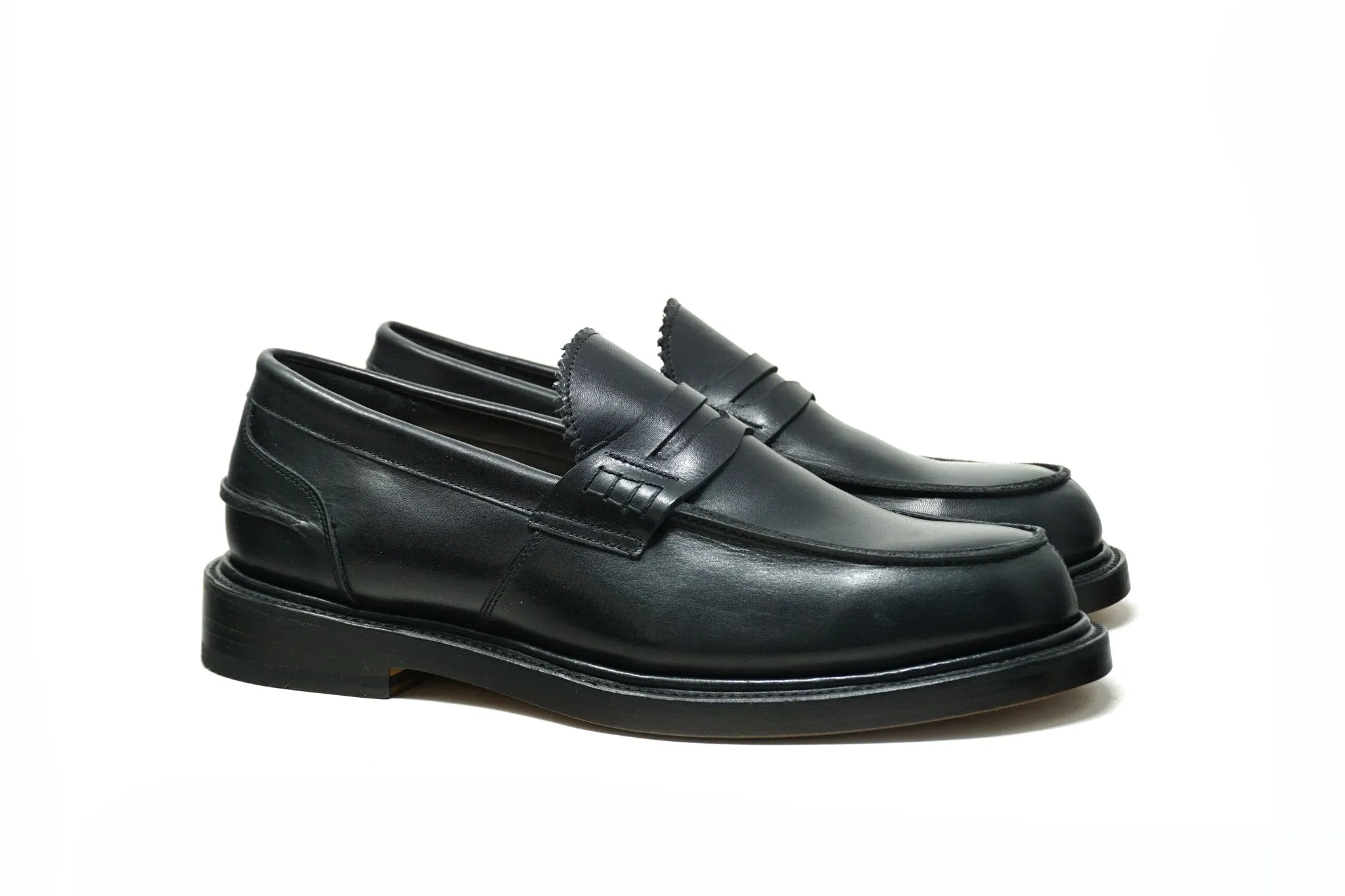 Jack Dress Penny Loafers Black