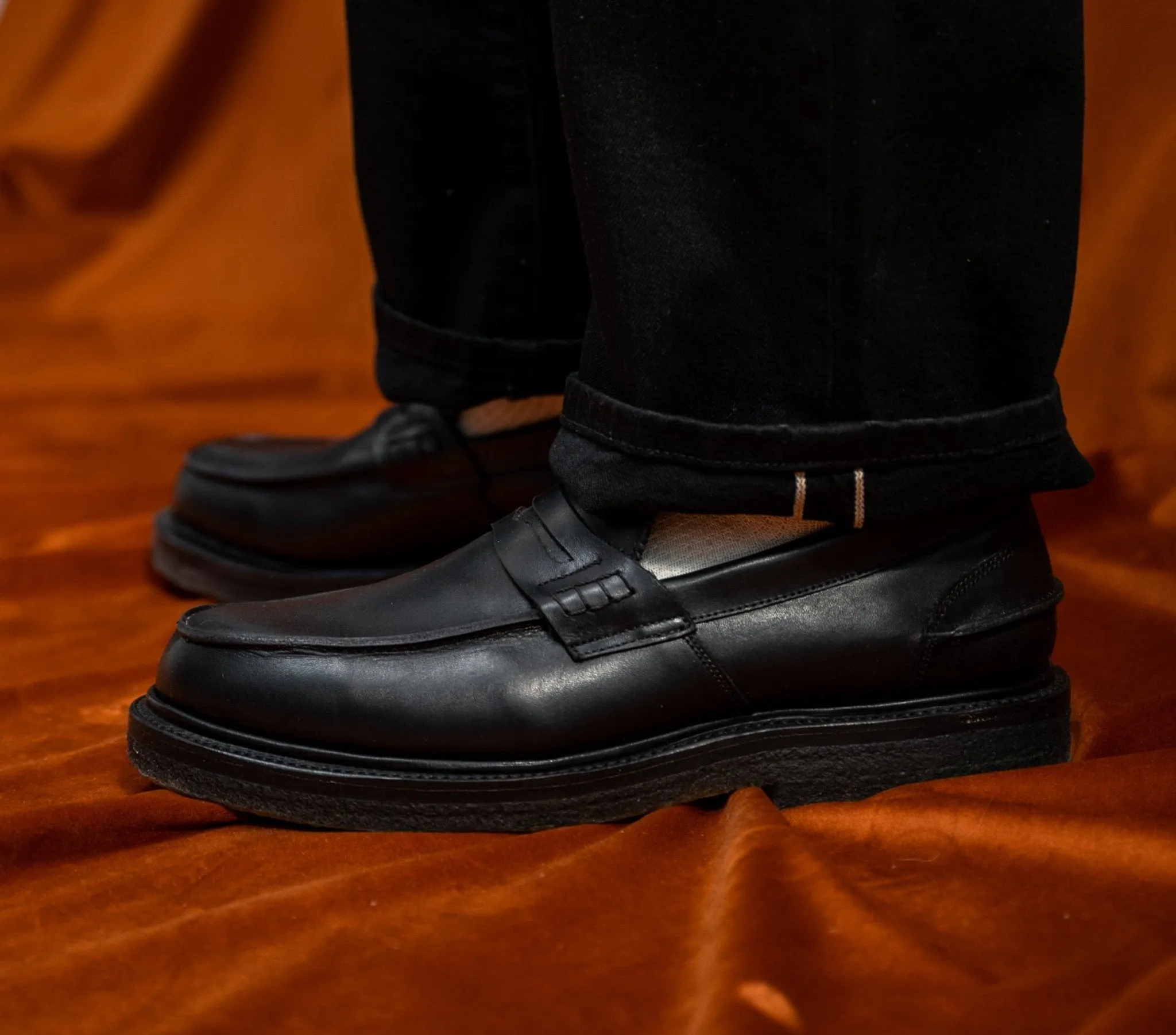 Jack Penny Loafers Black (MTO)