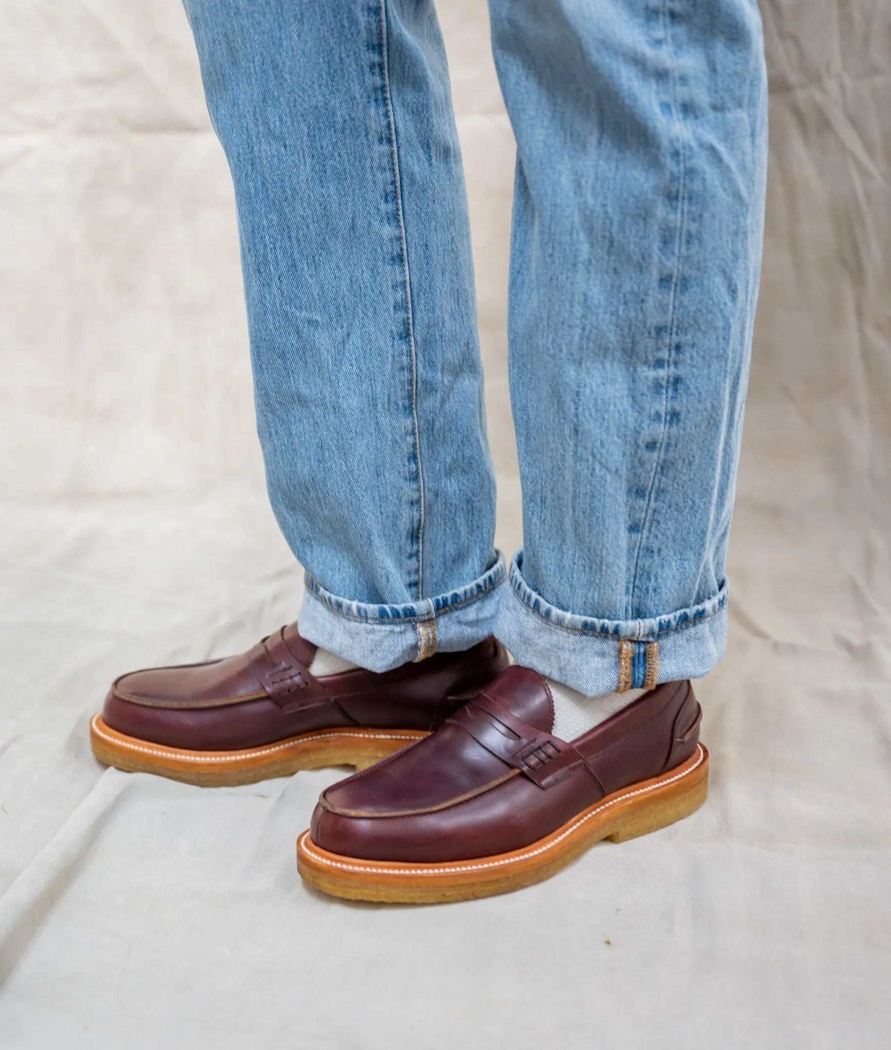 Jack Penny Loafers Cherry MTO