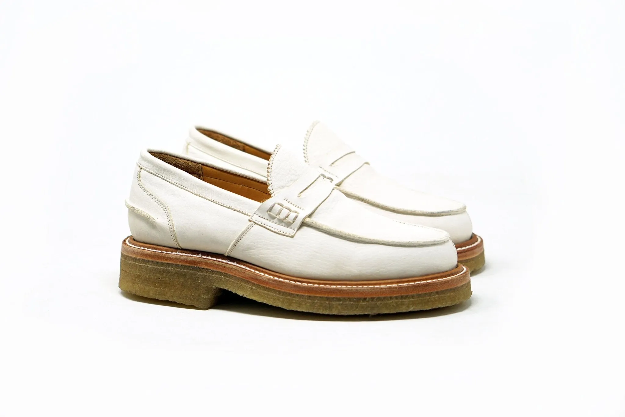 Jack Penny Loafers Eco White (MTO)