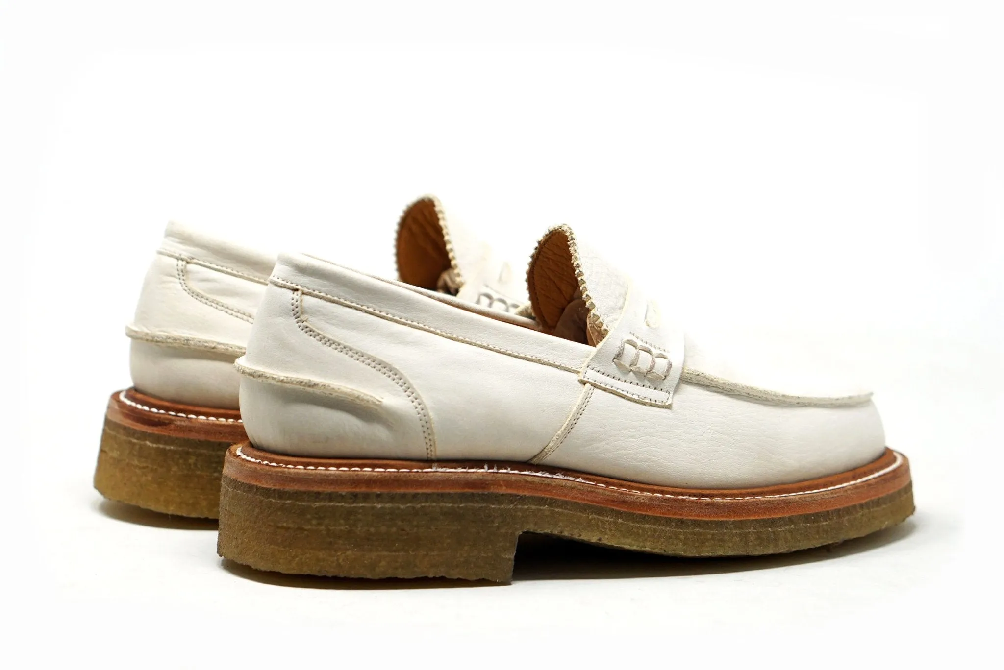 Jack Penny Loafers Eco White (MTO)