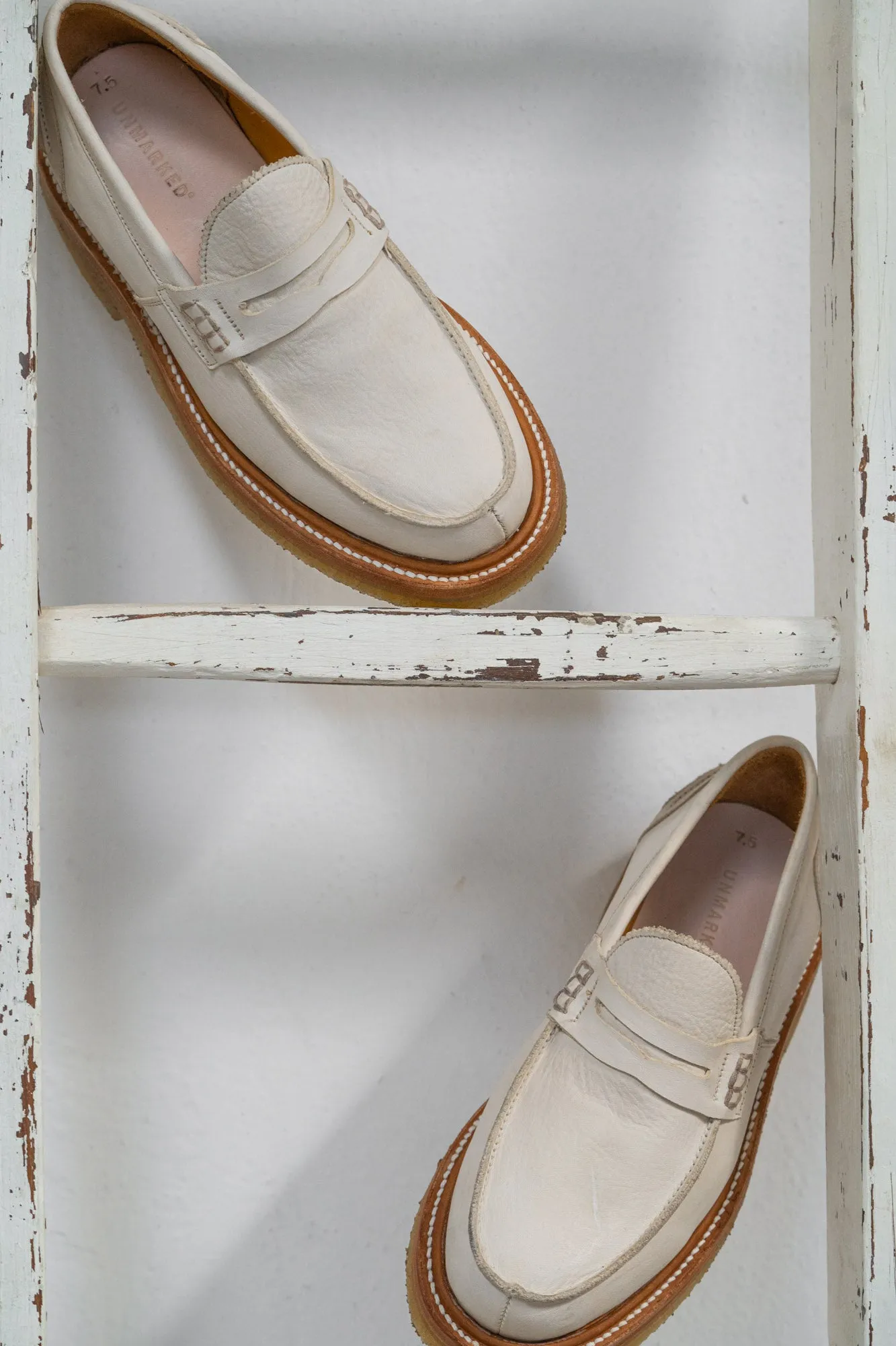 Jack Penny Loafers Eco White (MTO)