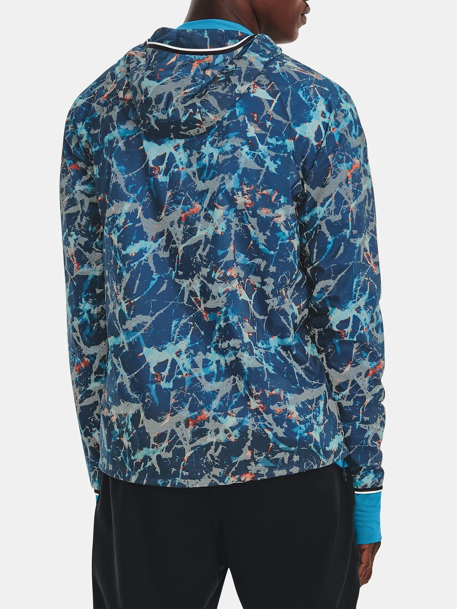 jacket Under Armour Storm Outrun Cold - Petrol Blue - men´s