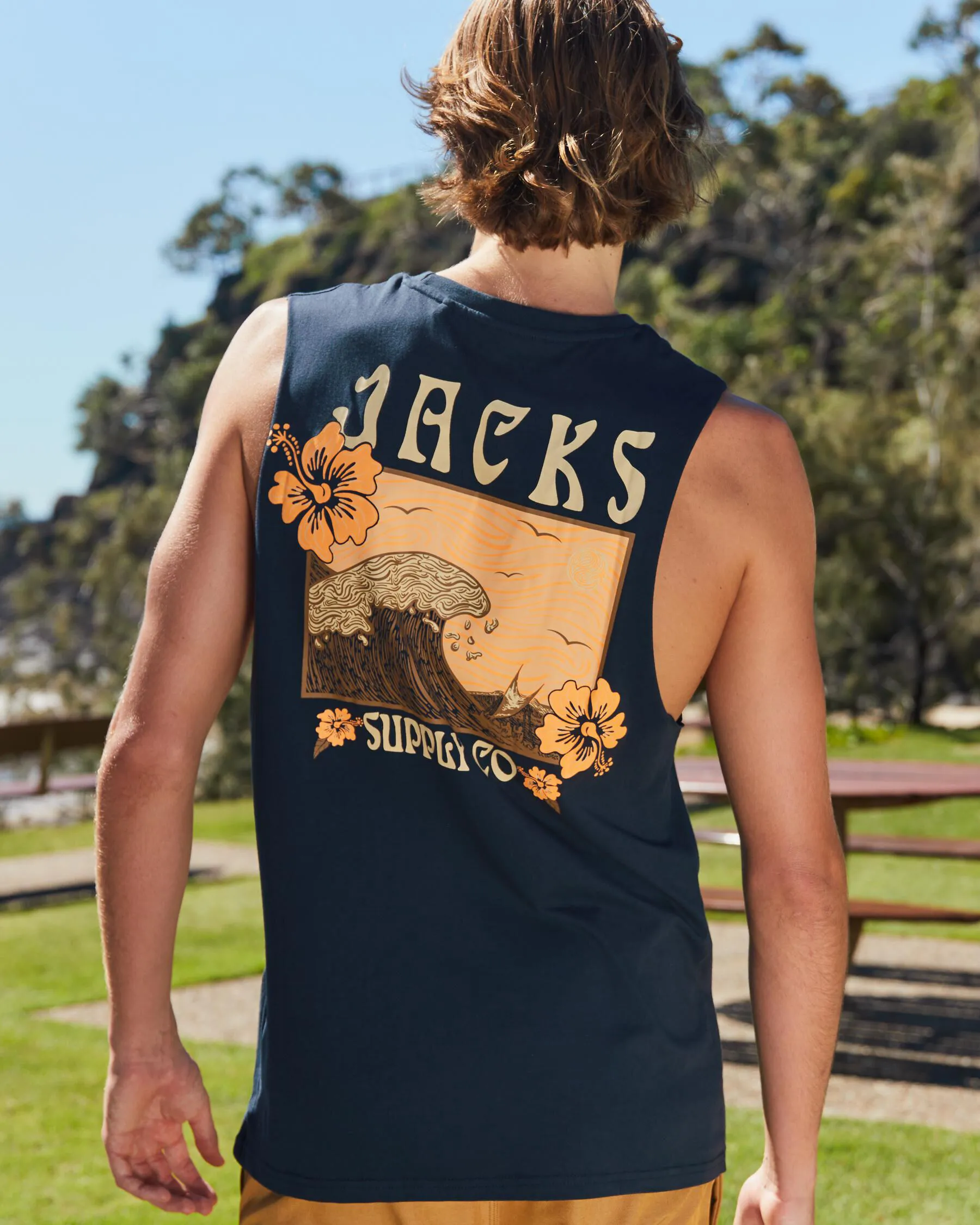 Jacks Tropical Muscle Tank