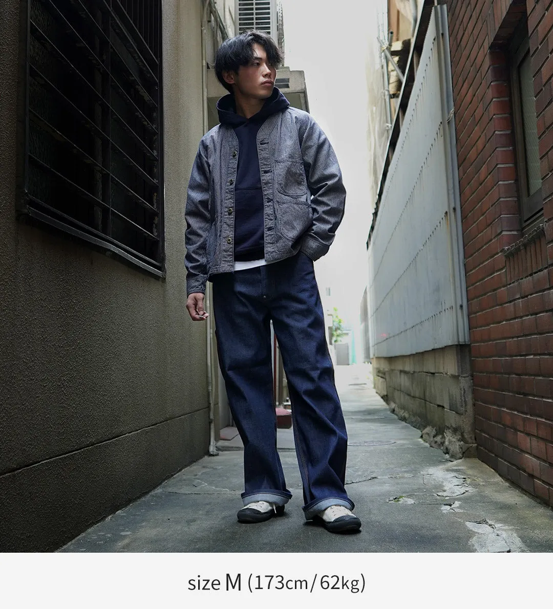 JAPAN BLUE JEANS（ジャパンブルージーンズ） RJB4124 別注 ヒッコリー エンジニアジャケット / メンズ ライトアウター ワーク 日本製 ENGINEERS JACKET