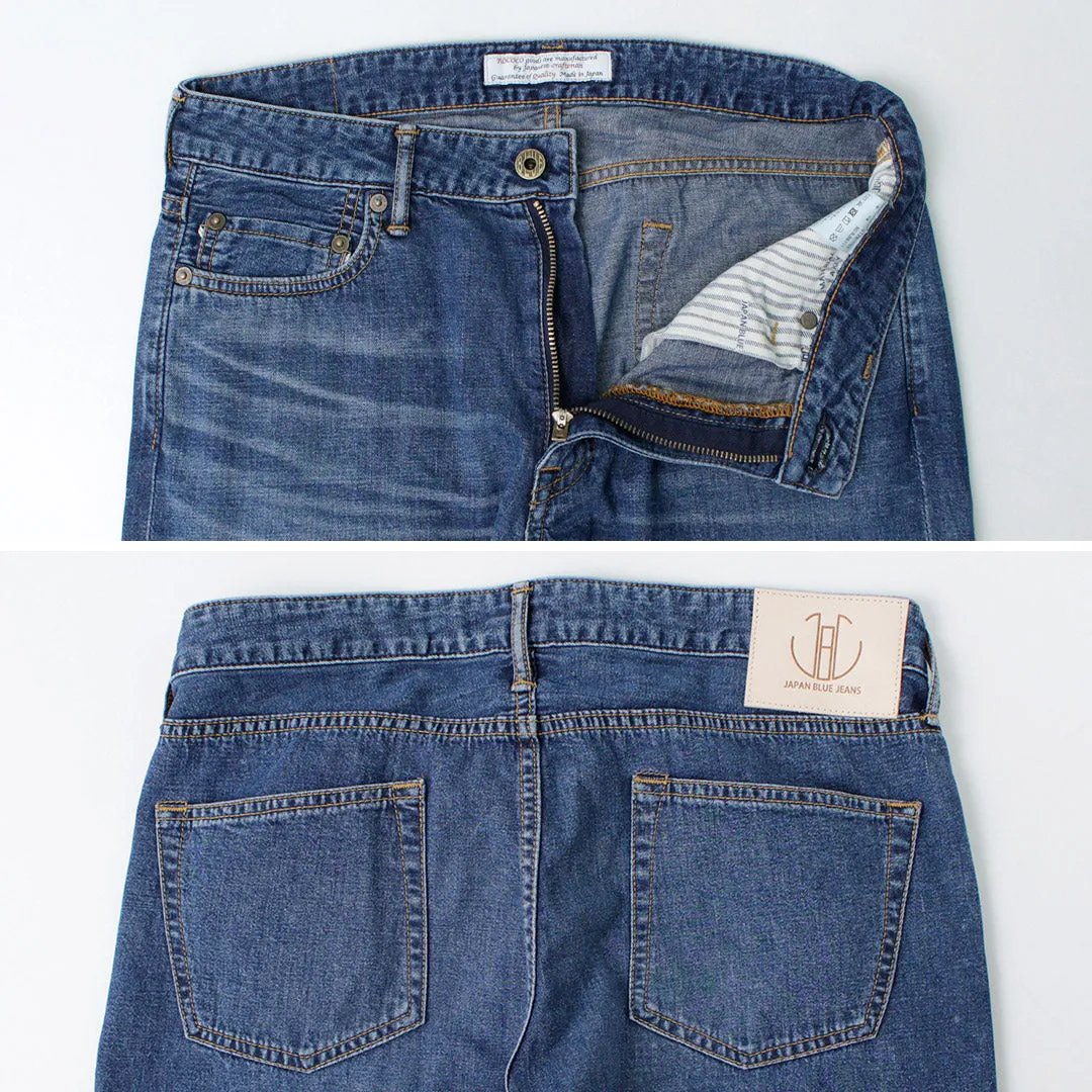 JAPAN BLUE JEANS（ジャパンブルージーンズ） RJB6111 別注 プレップ 8oz メルローズ加工 サマーデニム セルヴィッチ ジーンズ / スリム テーパード / メンズ / 岡山 日本製