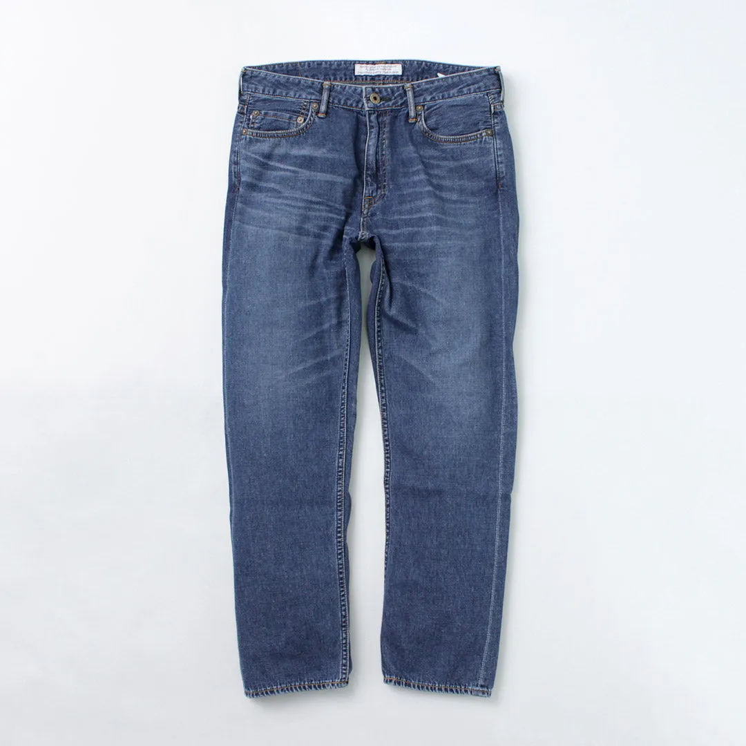 JAPAN BLUE JEANS（ジャパンブルージーンズ） RJB6111 別注 プレップ 8oz メルローズ加工 サマーデニム セルヴィッチ ジーンズ / スリム テーパード / メンズ / 岡山 日本製