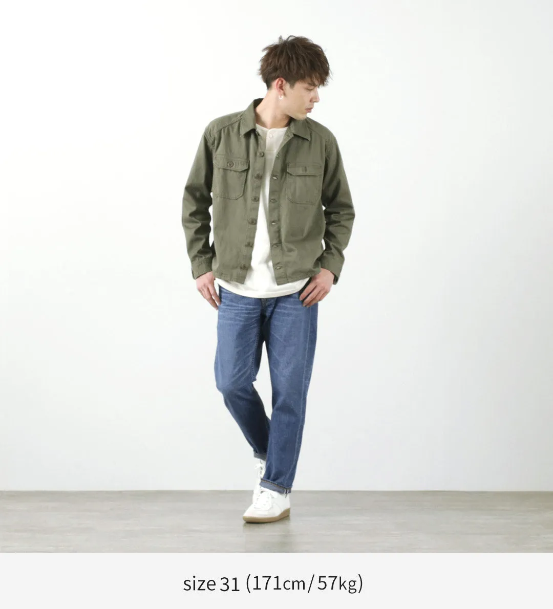 JAPAN BLUE JEANS（ジャパンブルージーンズ） RJB6111 別注 プレップ 8oz メルローズ加工 サマーデニム セルヴィッチ ジーンズ / スリム テーパード / メンズ / 岡山 日本製