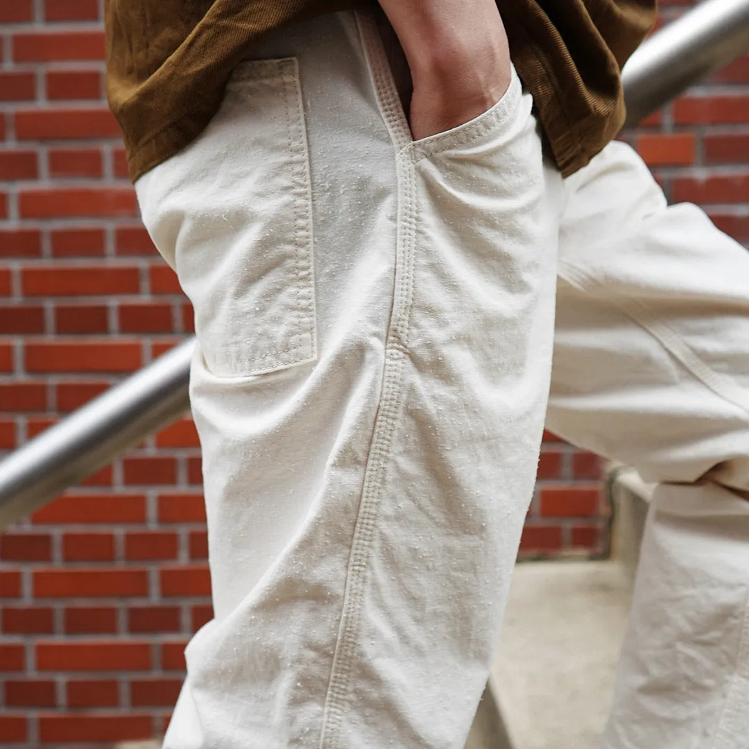 JAPAN BLUE JEANS（ジャパンブルージーンズ） 別注 備前壱号 ネップ Lポケット ワークパンツ / メンズ ボトムス ロング ストレート 日本製 綿100 コットン